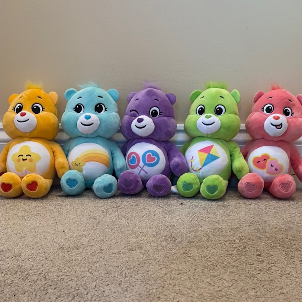 Care Bears Stuffed Animals Set